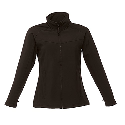 Regatta Damen Uproar Softshell-Jacke, Winddicht (36 DE) (Schwarz) von Regatta