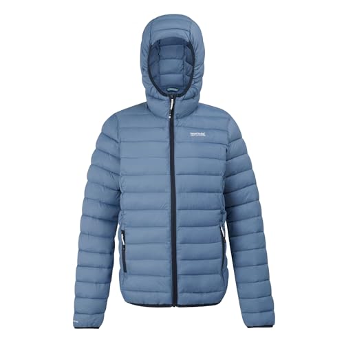 Regatta Damen Wattierte isolierte Jacke mit Kapuze Gepolsterter Mantel, Coronet Blue, 36 von Regatta