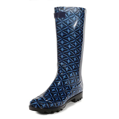 Regatta - Damen Gummistiefel Wenlock, Kachel (40 EU) (Marineblau) von Regatta