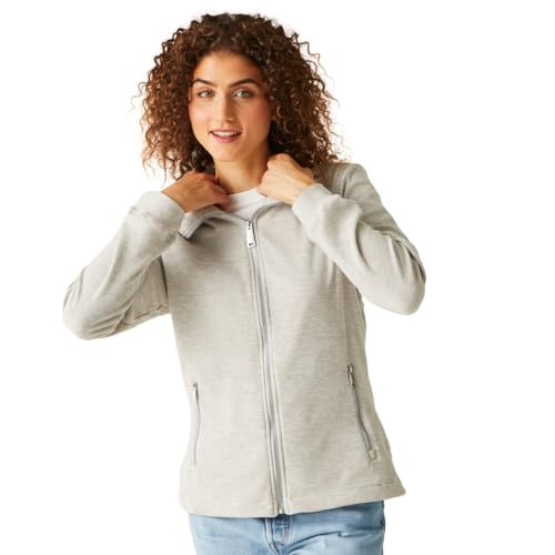 Regatta Damen Women's Azaelia Full-Zip Fleece Jacket Fleecejacke, beige, 44 von Regatta