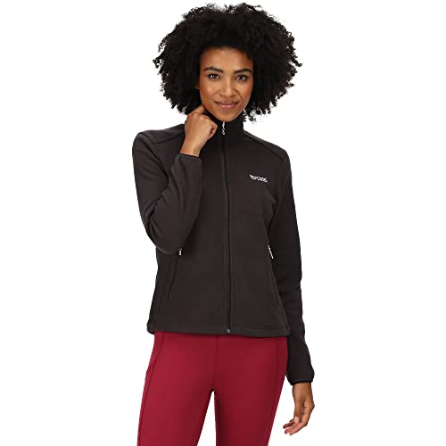 Regatta Damen Jacke Outdoorjacke Fleecejacke Floreo IV, Farbe:Grau, Artikel:-61I ash, Größe:42 von Regatta