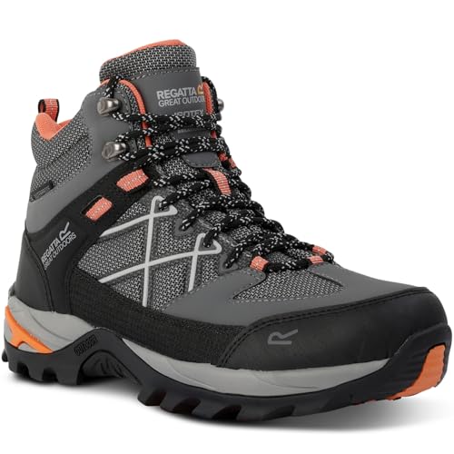 Regatta Damen Women's Samaris Iii Walking Boots Wanderstiefel, Schwarz, 40 EU von Regatta