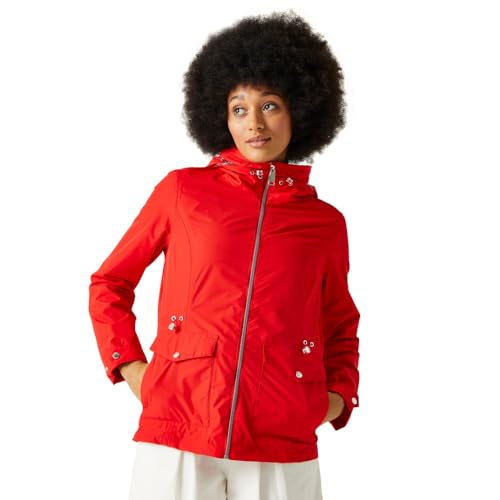 Regatta Damen Women's Waterproof Jacket Navassa Jacke Rot XL, High Risk Red von Regatta