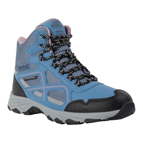 Regatta Damen Womens Vendeavour Lace Up Walking Boots Wanderstiefel, Coronet Blue Toadstool, 38 EU von Regatta