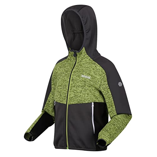 Regatta Dissolver VII Strickfleecejacke für Kinder, Farbe:Lime, Kinder Größen:152 von Regatta