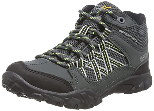 Regatta Edgepoint Mid Jnr Wanderstiefel, Briar Electriclime, 32 EU von Regatta