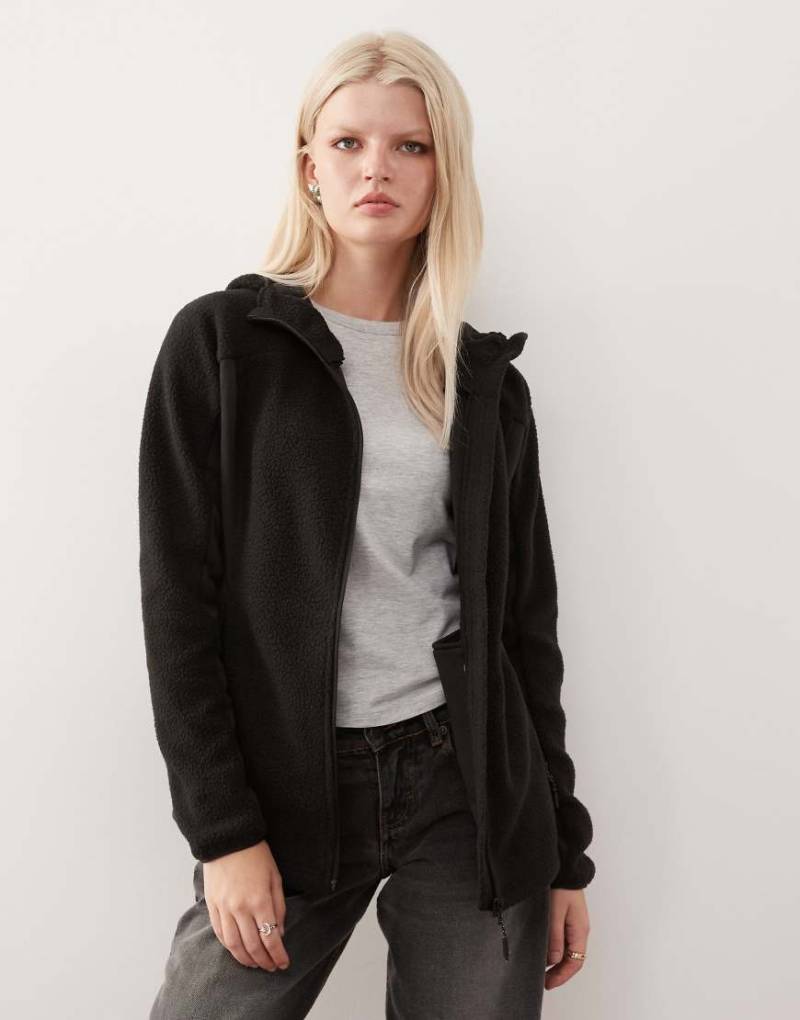 Regatta - Elinn - Fleece-Oberteil in Schwarz von Regatta