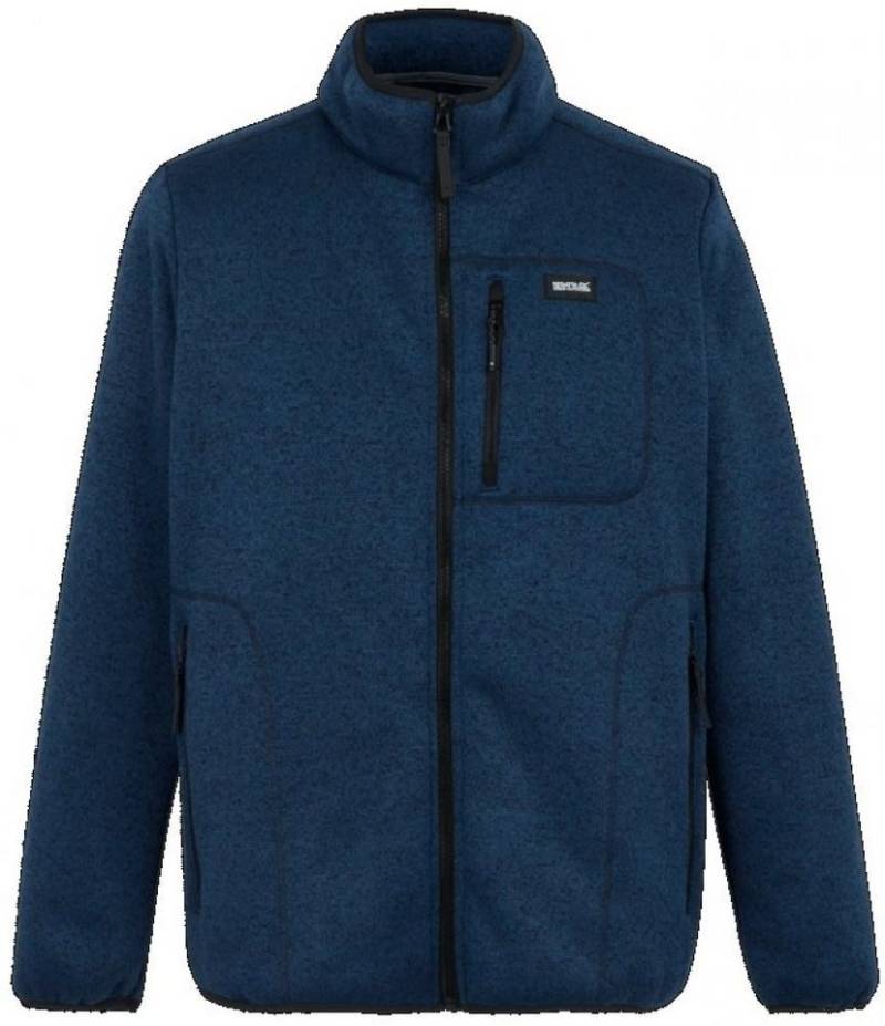 Regatta Fleecejacke Herren Melierte Strick Fleece Jacke - Barlee von Regatta
