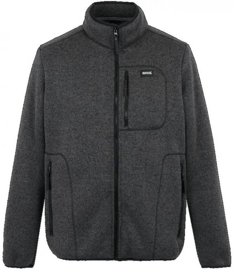 Regatta Fleecejacke Herren Melierte Strick Fleece Jacke - Barlee von Regatta