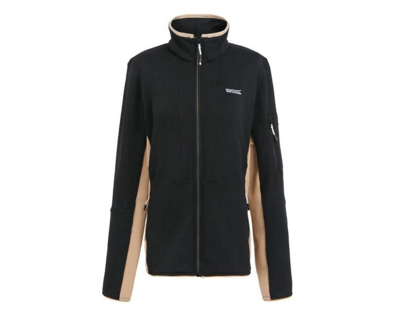 Regatta Fleecejacke REGATTA Ralina Damen Fleece Jacke black warm taupe RWA659 von Regatta