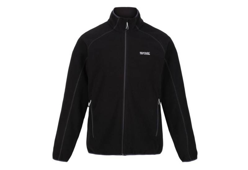 Regatta Fleecejacke Hadfield Herren XXL Jacke Übergrößen Stretchbündchen an Ärmeln und Saum von Regatta