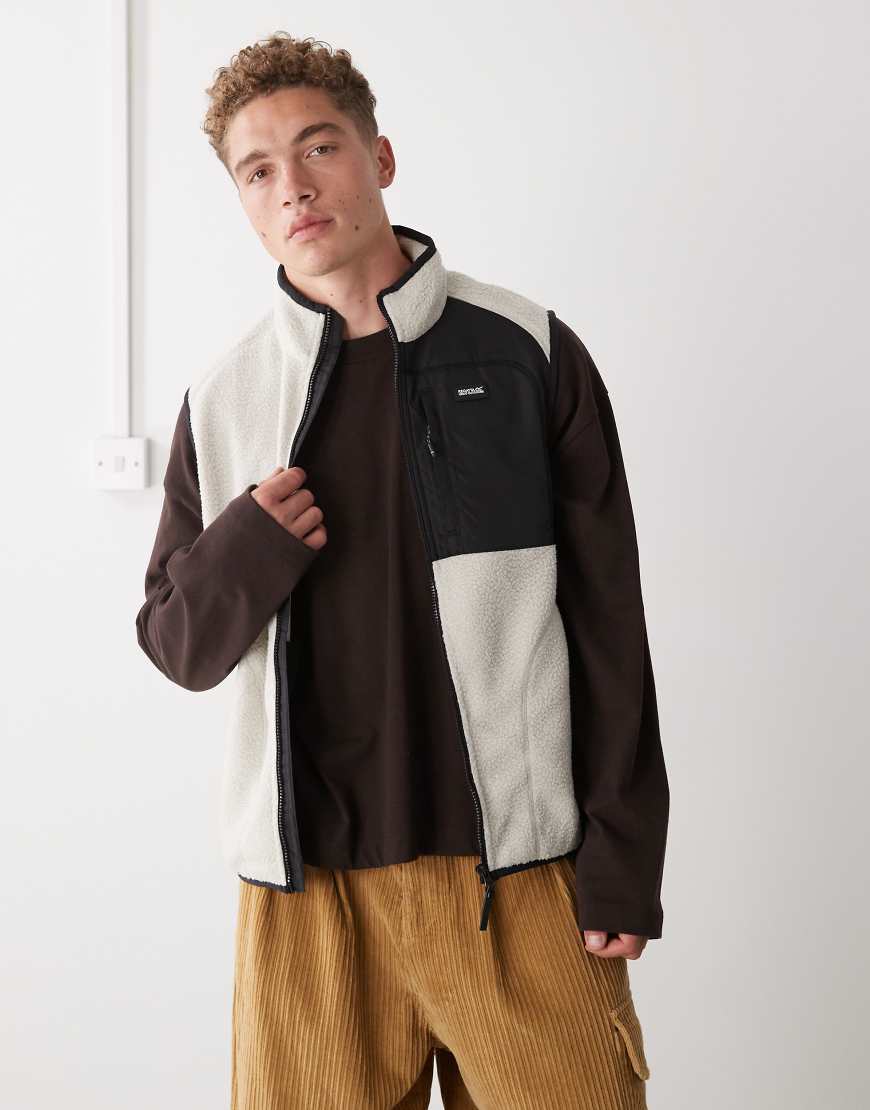 Regatta - Frankie - Teddyfell-Weste in Grau von Regatta