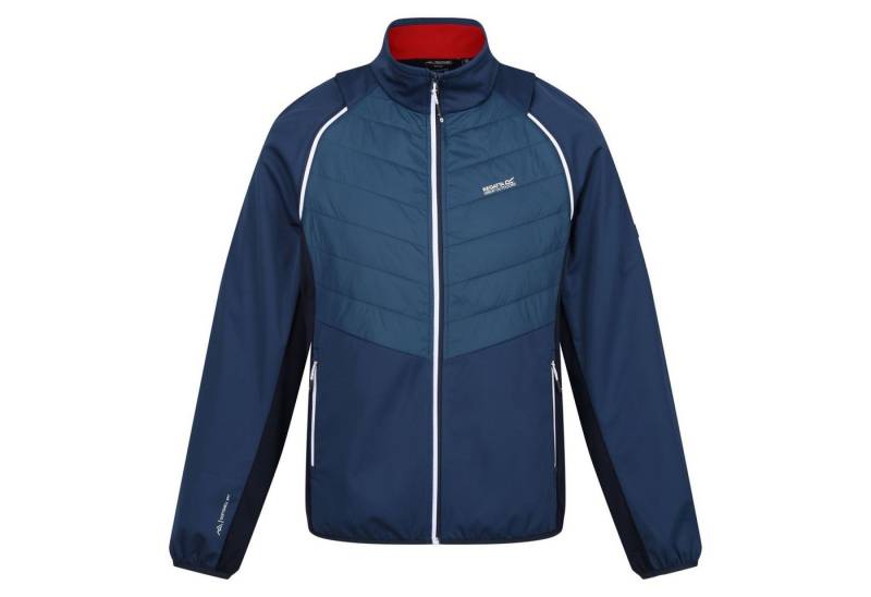 Regatta Funktionsjacke Regatta Steren II Herren Hybrid Softshelljacke Weste Blue RML252 WQ5 abnehmbare Ärmel von Regatta
