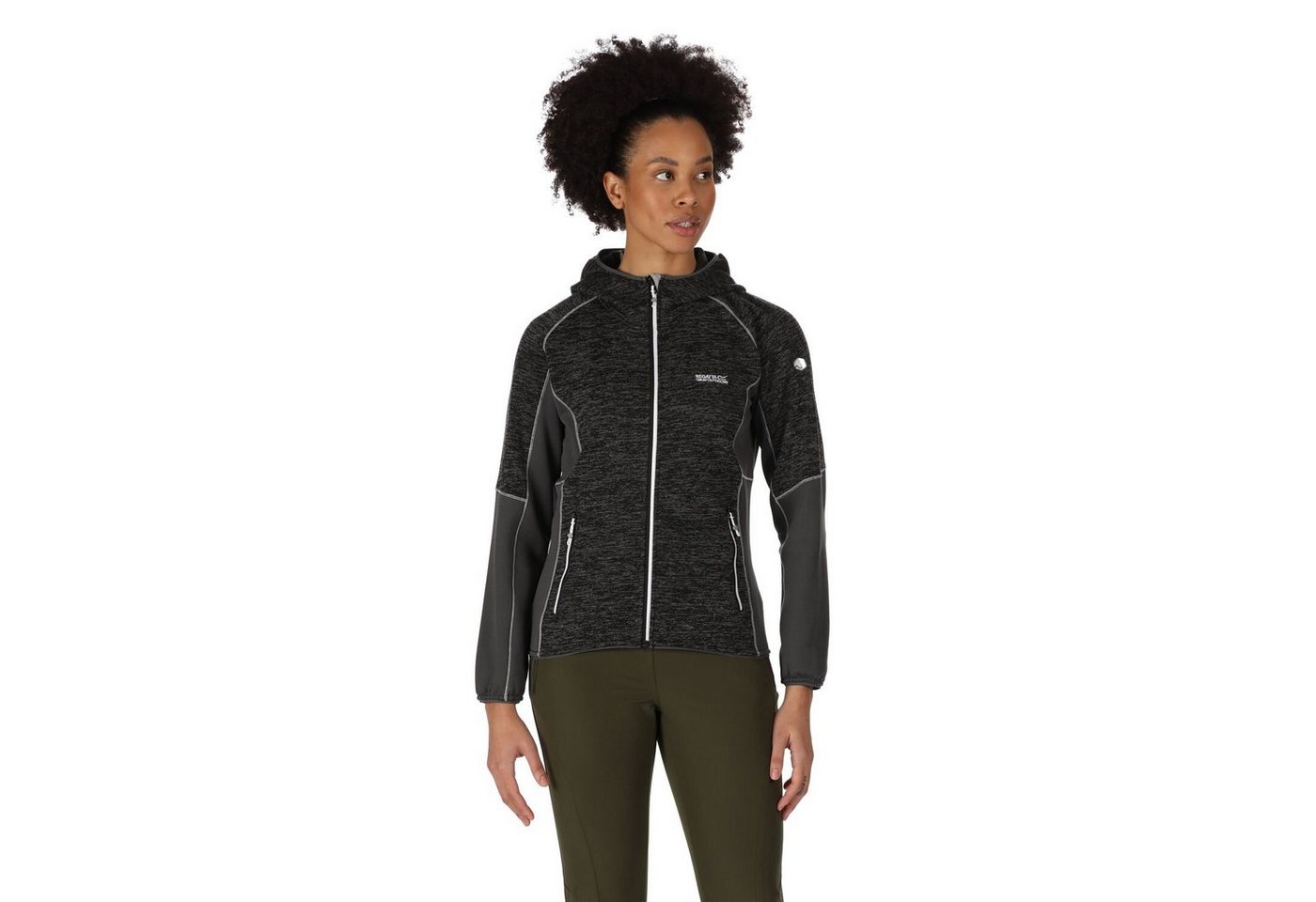 Regatta Strickfleecejacke Walbury IV Strickfleecejacke Damen mit Kapuze von Regatta