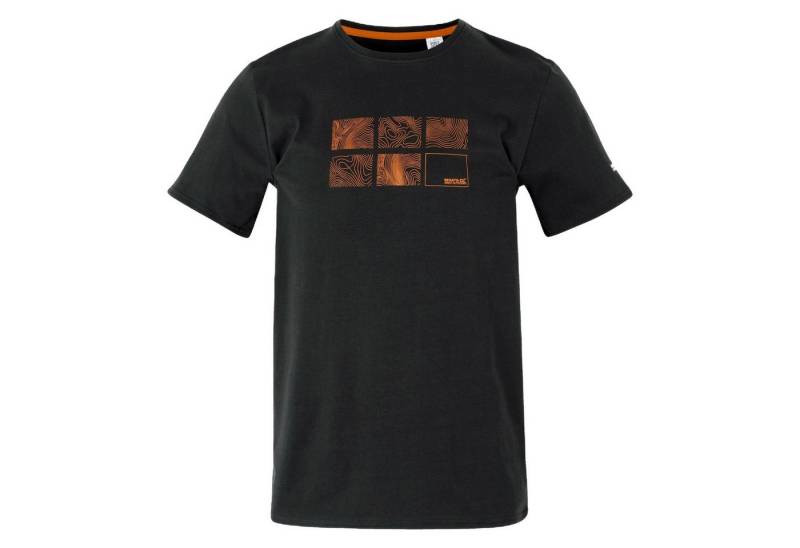 Regatta Funktionsshirt Breezed V Herren T-Shirt mit Print von Regatta