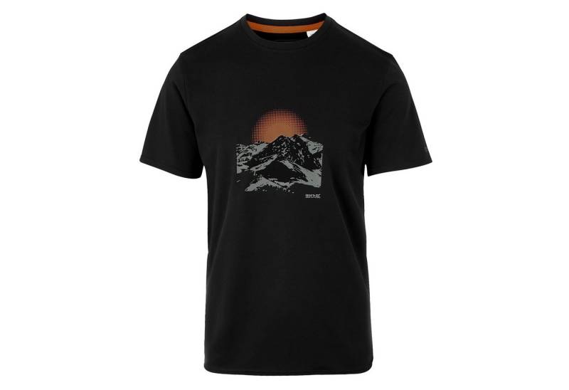 Regatta Funktionsshirt Fingal Stretch Herren T-Shirt mit Print von Regatta