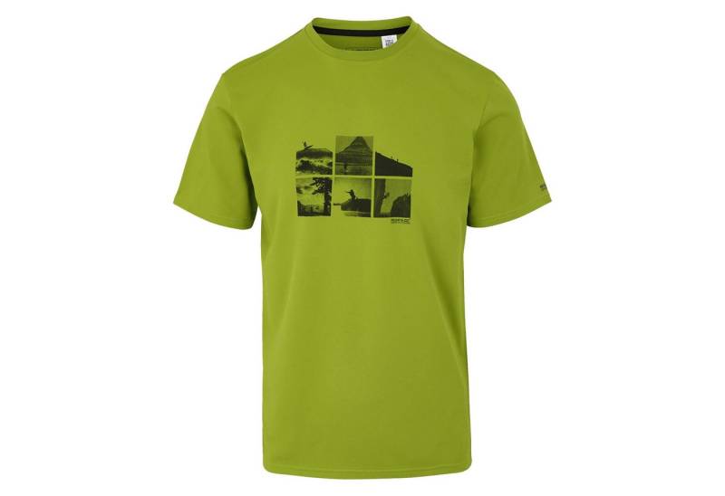 Regatta Funktionsshirt Fingal Stretch Herren T-Shirt mit Print von Regatta