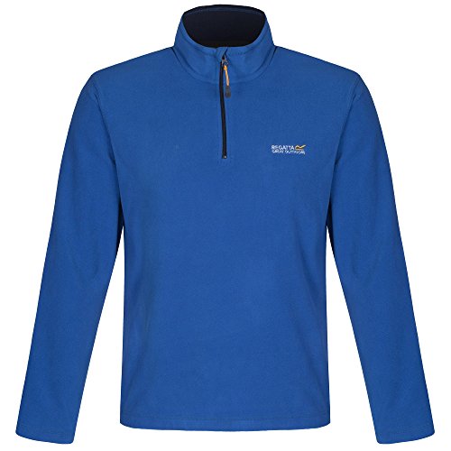 Regatta Great Outdoors Herren Thompson Fleece-Top mit Reißverschluss bis zur Brust (XL) (Oxford Blau) von Regatta