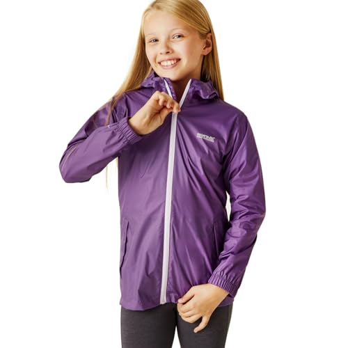 Regatta Great Outdoors Kinder Pack It Jacke III, wasserfest (116 (5-6 Jahre)) (Abendlicht Violett) von Regatta