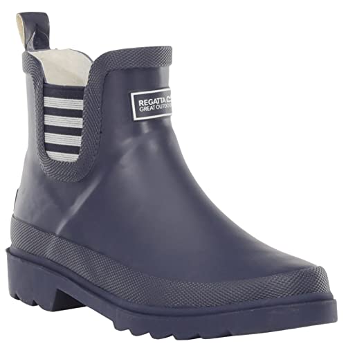 Regatta Harper Junior Rain Boot, Navy/White, 31 EU von Regatta