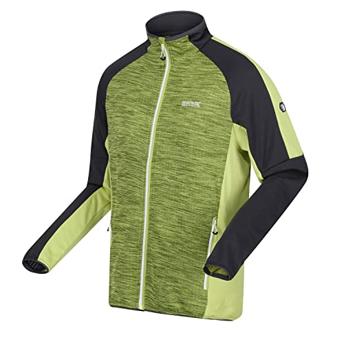 Regatta Hepley Fleecejacke für Herren leicht und dünn, Größe:XL, Farbe:Lime von Regatta