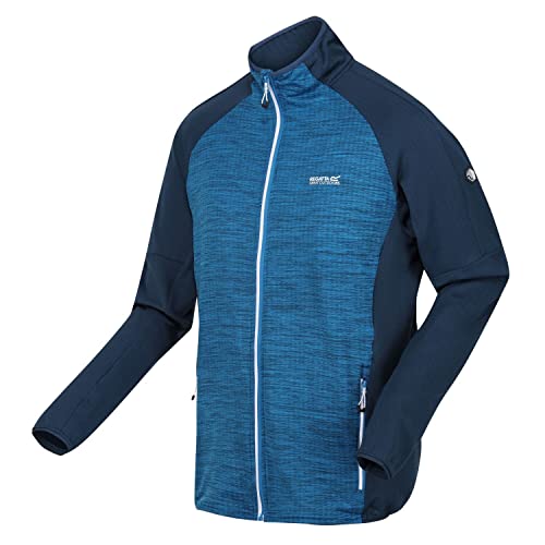 Regatta Hepley Fleecejacke für Herren leicht und dünn, Größe:XXL, Farbe:Blau von Regatta