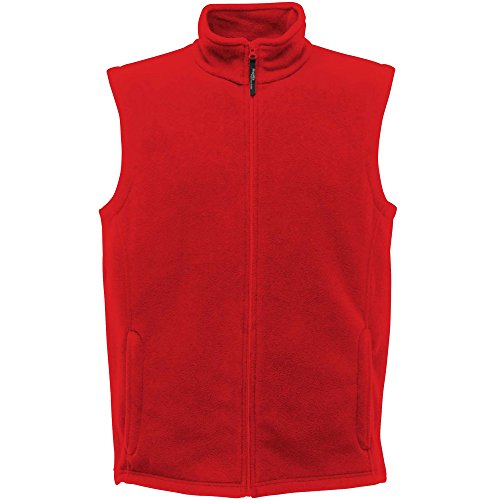 Regatta Herren 210 Microfleece Bodywarmer/Weste (L) (Rot) von Regatta