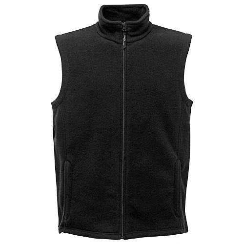 Regatta Herren 210 Microfleece Bodywarmer/Weste (2XL) (Schwarz) von Regatta