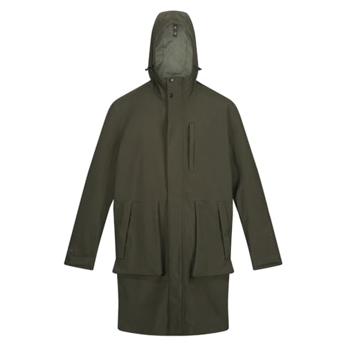 Regatta Herren Alessandro 3-in-1-Jacke Mantel wasserdicht und atmungsaktiv aus Ricycled-Stoff Kapuze und seitliche untere Taschen von Regatta