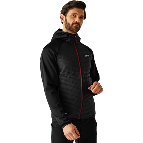 Regatta Herren Andreson Hybrid Jacke gepolstert leicht Stretch Winter Layer Top von Regatta