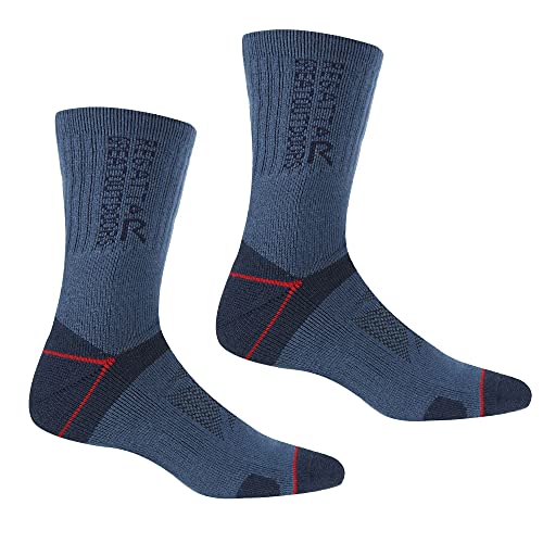 Regatta Herren Blisterprotect II Socken, Denim, 9-12 von Regatta