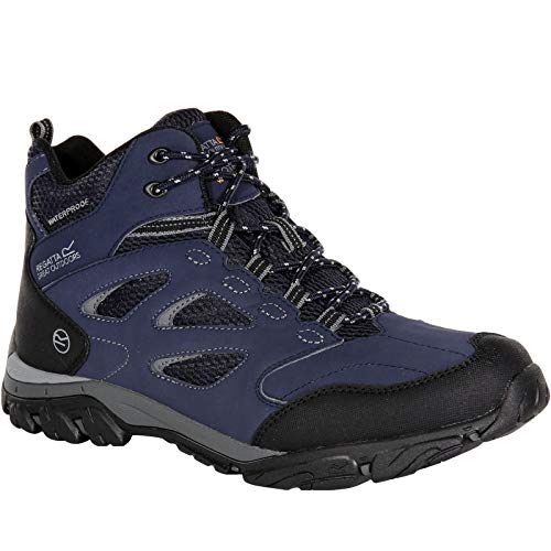 Regatta Herren Holcombe Iep Mid Wanderschuhe, Navy Granite, 42 EU von Regatta