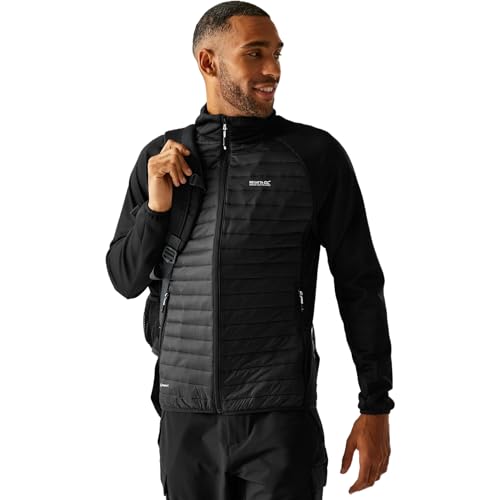 Regatta Herren Clumber Hybrid Jacke Wasser abweisend isoliert Stretch Winter Layer von Regatta
