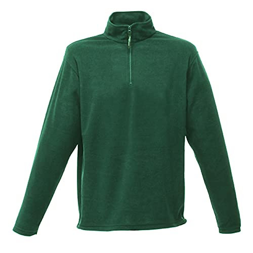 Regatta Herren Fleece-Top mit Reißverschluss bis zur Brust (L) (Flaschengrün) von Regatta