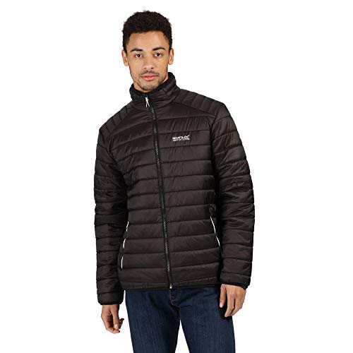 Regatta Herren Freezeway Ii Lightweight Water Repellent Insulated Quilted Jacket Jacke, Schwarz, S, 4xl Regatta Herren Freezeway Ii Lightweight Water Repellent Insulated Quilted Jacket Jacke, Schwarz, S, 4xl von Regatta