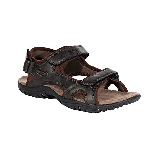 Regatta Herren Haris Durchgängies Plateau Sandalen, Braun (Peat), 47 EU von Regatta