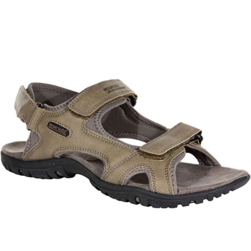 Regatta Herren Haris Sandal, Walnt/TreeTp, 44 EU von Regatta