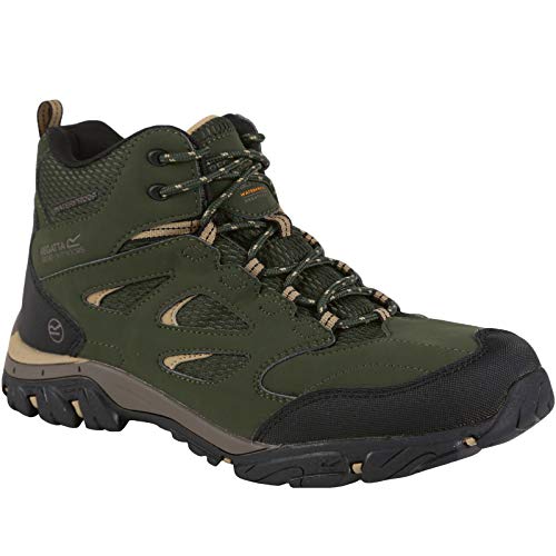 Regatta Herren Holcombe Iep Mid Wanderschuhe, Bayleaf/Oat, 45 EU von Regatta