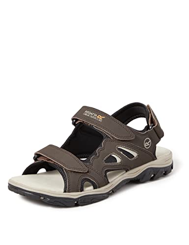 Regatta Herren Holcombe Vent Sandal, Peat/Prchmnt, 41 EU von Regatta