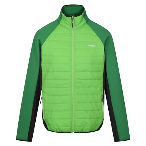 Regatta Herren Hybrid-Jacke mit durchgehendem Reißverschluss Gepolsterter Mantel, New Royal (Persimmone), 5XL von Regatta