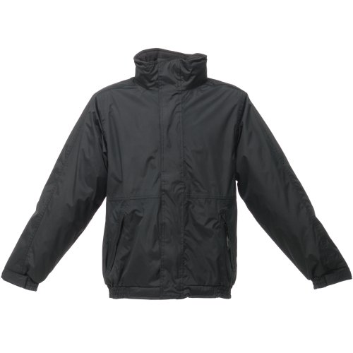 Regatta – Dover – Regenjacke winddicht – Herren (XL) (Schwarz/Asche) von Regatta