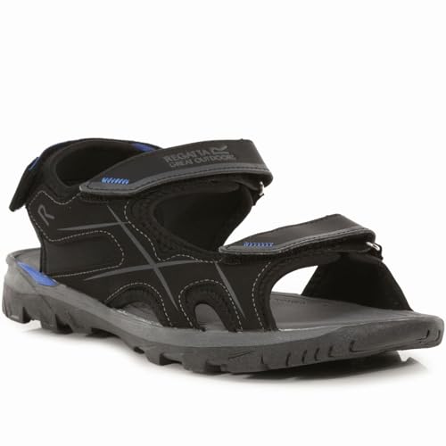 Regatta Herren Kota Drift Sandal, Blk/Nautical, 39 EU von Regatta