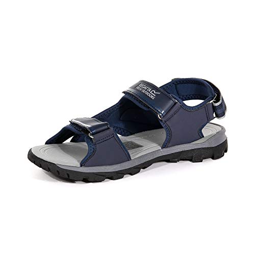 Regatta Herren Kota Drift Sandal, Navy/DkSteel, 39 EU von Regatta