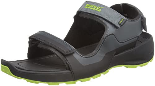 Regatta Kota Drift, Herrensandale, Schwarz/Lime, 43 EU Regatta Kota Drift, Herrensandale, Schwarz/Lime, 43 EU von Regatta