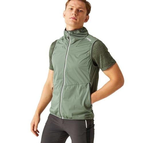 Regatta Herren Lankin Vi Mens Softshell-Bodywarmer, Agave Green/Citron Lime, L von Regatta