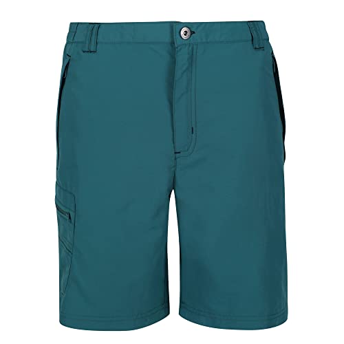 Regatta Herren Leesville Shrt II Hose, Grün (Pacific Green), 42W Regulär von Regatta