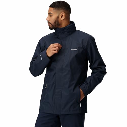 Regatta Herren Matt wasserdichte Shelljacke, Navy/Navy, 3X-Large von Regatta