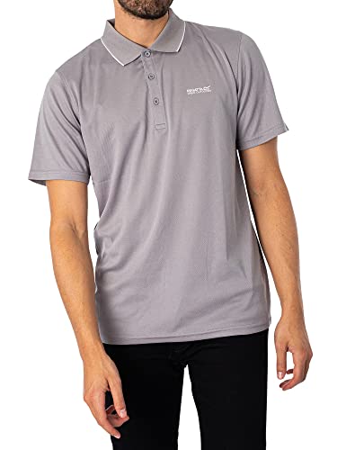 Regatta Herren Maverik V-Poloshirt, Grau, XXL von Regatta