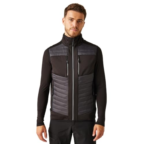 Regatta Herren Men's E-volve Thermal Hybrid Isolierte Bodywarmer, grau/schwarz, L von Regatta