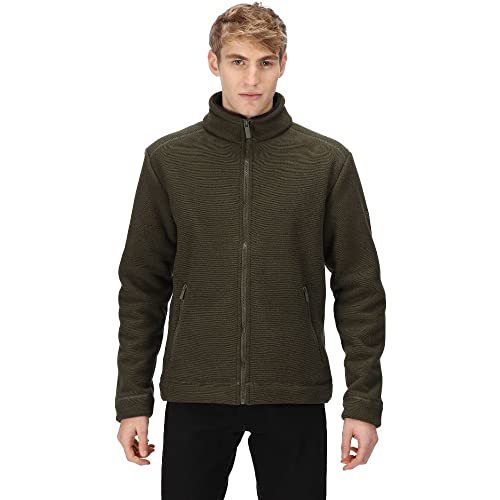 Regatta Herren Men's Garrian Ii Full Zip Fleece Jacket Fleecejacke, Dunkles kaki, M von Regatta